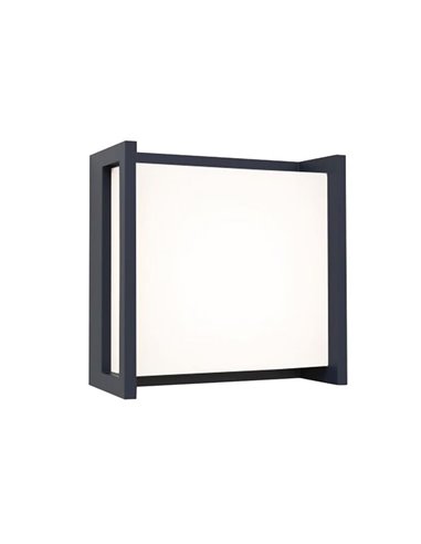 Aplique de exterior LED QUBO MINI cuadrado antracita 9,5W 3000K/4000K