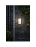 Applique d'extérieur LED rectangulaire anthracite QUBO 3000K/4000K avec et sans détecteur de mouvement