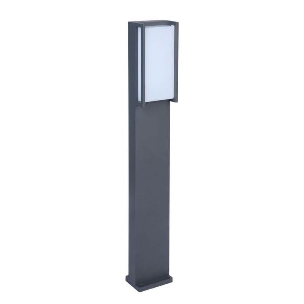 Baliza exterior LED QUBO  17W 3000K con y sin sensor de movimiento 