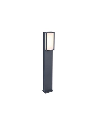 Baliza exterior LED QUBO  17W 3000K con y sin sensor de movimiento