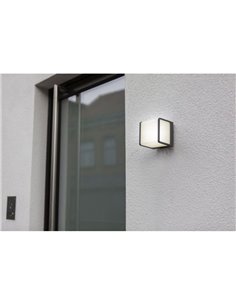 Aplique LED exterior DOBLO MINI Ø11cm 14,5W 3000K 2