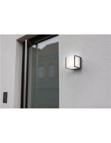 Aplique LED exterior DOBLO MINI Ø11cm 14,5W 3000K