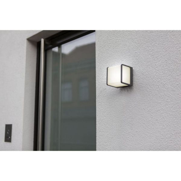 Aplique LED exterior DOBLO MINI Ø11cm 14,5W 3000K