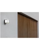Aplique LED exterior DOBLO MINI Ø11cm 14,5W 3000K
