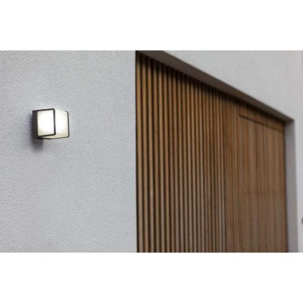 Aplique LED exterior DOBLO MINI Ø11cm 14,5W 3000K