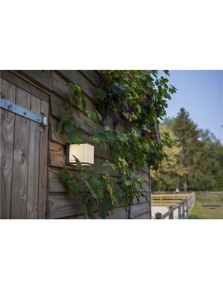 Apique exterior LED DOBLO cuadrado Ø15cm 19,1W 3000K/4000K