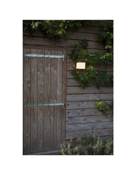 Arandela exterior LED quadrada DOBLO Ø15cm 19,1W 3000K/4000K