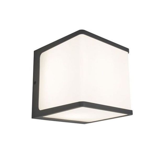 Applique extérieure LED carrée DOBLO Ø15cm 19,1W 3000K/4000K