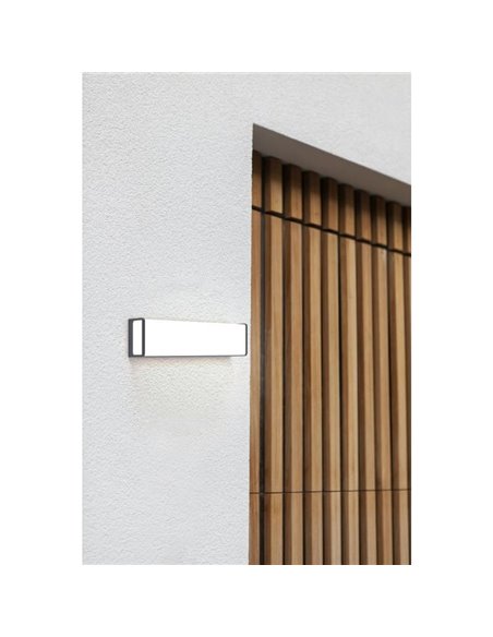 Aplique exterior LED DOBLO rectangular 34W 4000K