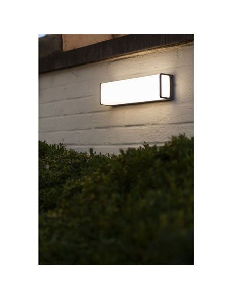 Aplique exterior LED DOBLO rectangular 34W 4000K