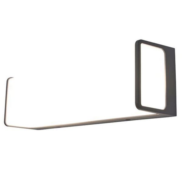 Aplique LED retangular para exterior DOBLO 34W 4000K