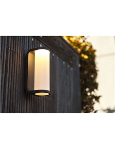 Aplique LED ADALYN para exterior redondo 10,2W 3000K 2