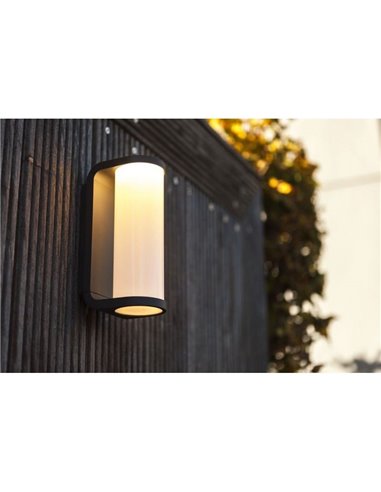 Aplique LED ADALYN para exterior redondo 10,2W 3000K