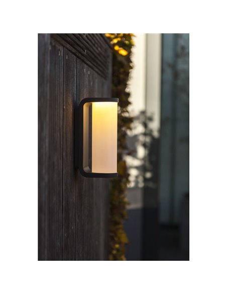 ADALYN Aplique LED para uso externo redondo 10,2W 3000K