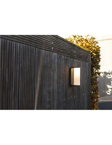 Aplique LED ADALYN para exterior redondo 10,2W 3000K