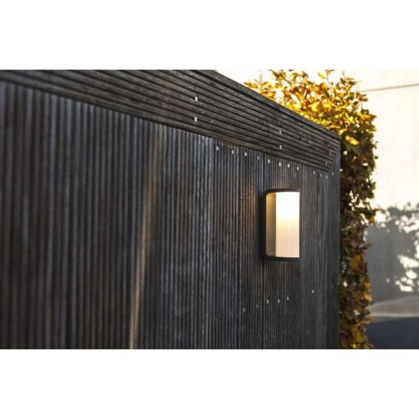 ADALYN Applique LED extérieur ronde 10,2W 3000K