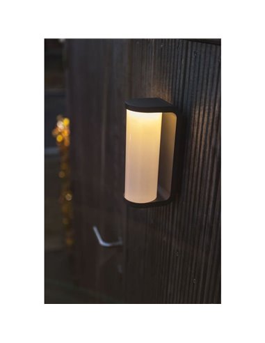 Aplique LED ADALYN para exterior redondo 10,2W 3000K