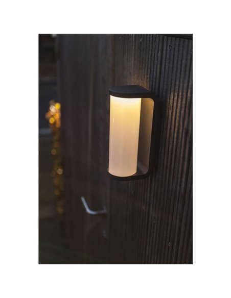 ADALYN Aplique LED para uso externo redondo 10,2W 3000K