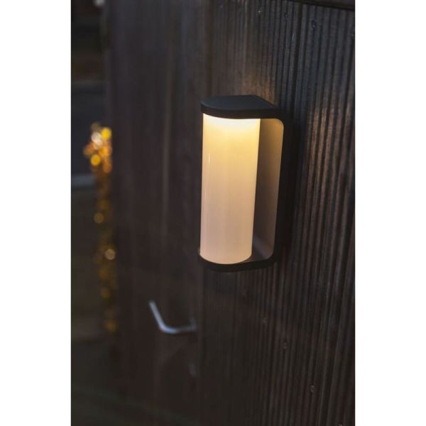 ADALYN Applique LED extérieur ronde 10,2W 3000K