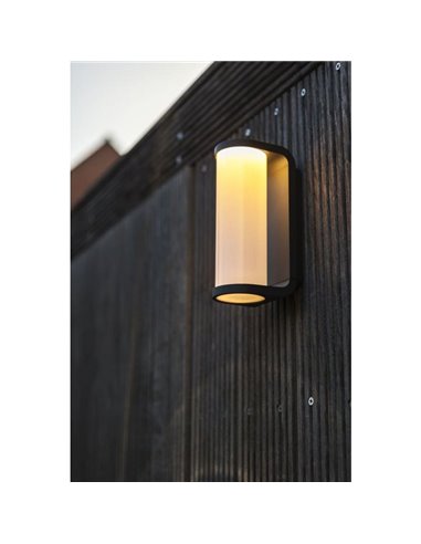 ADALYN Aplique LED para uso externo redondo 10,2W 3000K