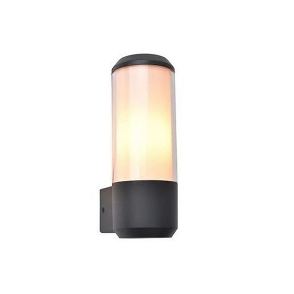 Lámpara de exterior HEROS cilíndrica de hoja perenne 15W E27 IP44 con o sin sensor 