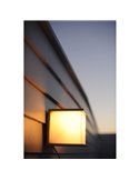 Aplique para exterior BOX CUBE cuadrado antracita E27 60W 