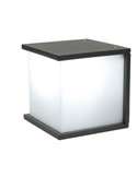 Aplique para exterior BOX CUBE cuadrado antracita E27 60W 
