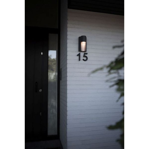 Applique GU10 avec ampoule invisible, pour extérieur URBAN cylindrique anthracite