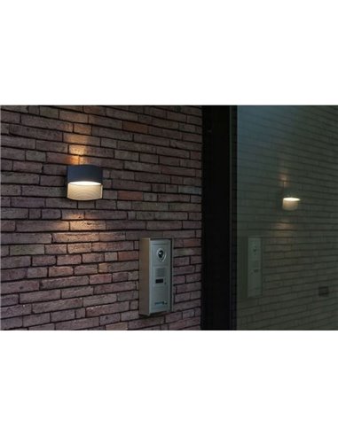 LOTUS Aplique LED para cima e para baixo para uso externo 11W 3000K