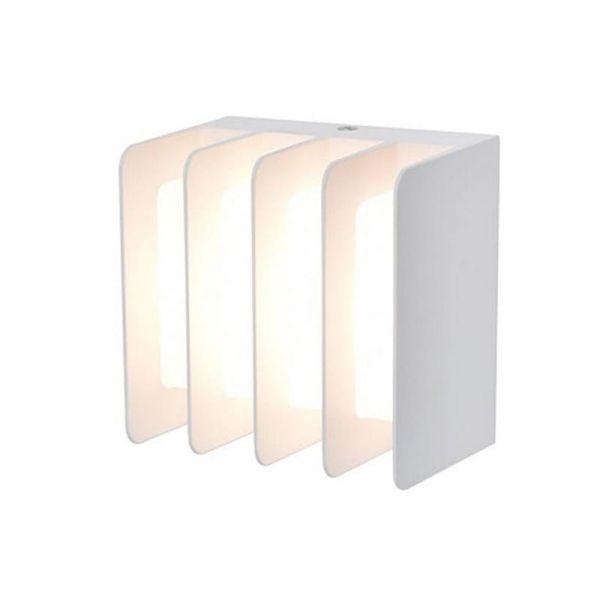 Aplique de exterior LED GRIDY con diseño de parrilla 14,5W 3000K