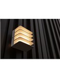 Aplique de exterior LED GRIDY con diseño de parrilla 14,5W 3000K