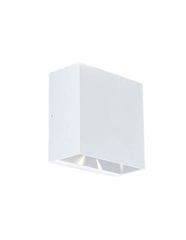 Aplique exterior LED GEMINI BEAMS cuadrado arriba y abajo con luz ajustable 3000K/4000K negro/antracita/blanco