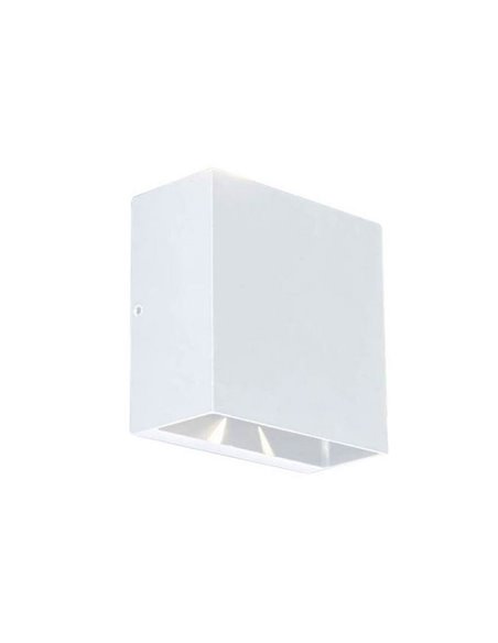 Aplique exterior LED GEMINI BEAMS cuadrado arriba y abajo con luz ajustable 3000K/4000K negro/antracita/blanco