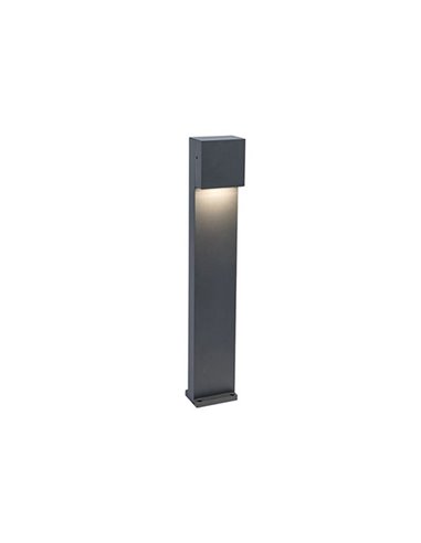 Poste de Luz exterior LED GEMINI XK 3000K/4000K negro/antracita
