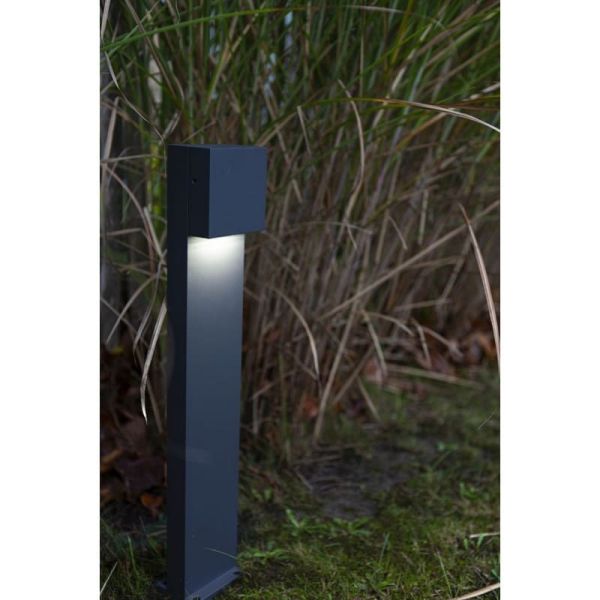 Poste de Luz exterior LED GEMINI XK 3000K/4000K negro/antracita
