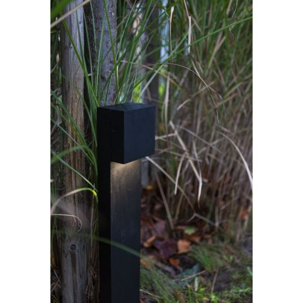 Poste de Luz exterior LED GEMINI XK 3000K/4000K negro/antracita