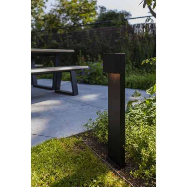 Poste de Luz exterior LED GEMINI XK 3000K/4000K negro/antracita