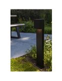 Poste de Luz exterior LED GEMINI XK 3000K/4000K negro/antracita