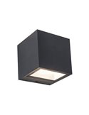 Aplique de pared exterior GEMINI MINI 3000K antracita