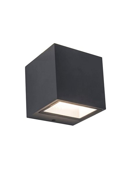 Aplique de pared exterior GEMINI MINI 3000K antracita