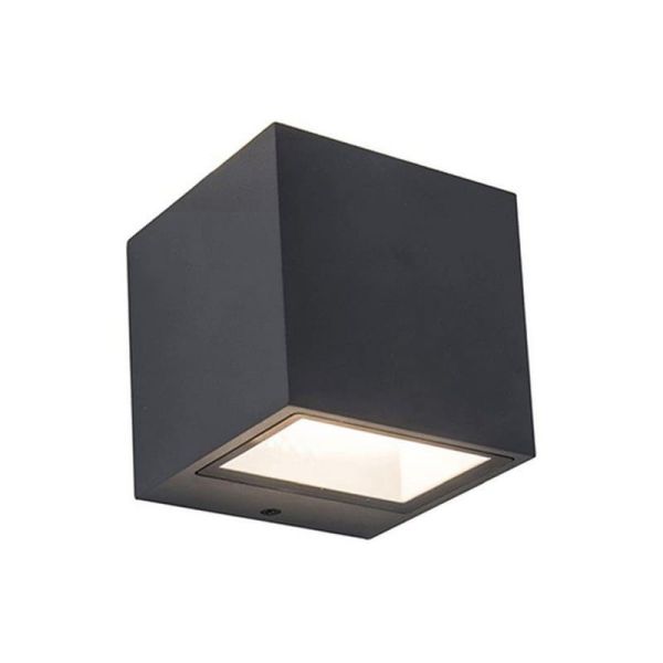 Aplique de pared exterior GEMINI MINI 3000K antracita