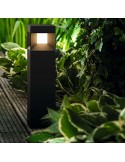 Baliza Sobremuro Negra Philips Parterre Philips LED Exterior Negro | LeonLeds
