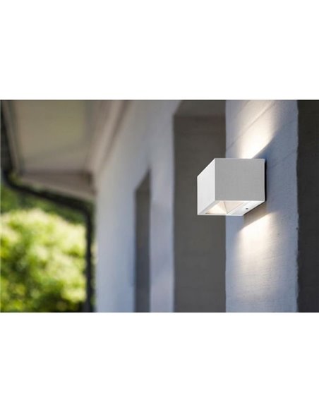 Aplique pared con luz arriba y abajo GEMINI S 4000K/3000K colores