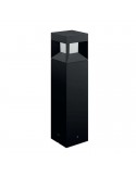 Baliza Sobremuro Negra Philips Parterre Philips LED Exterior Negro | LeonLeds
