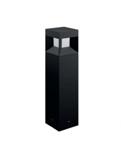 Baliza LED Exterior Philips Perterre Negro