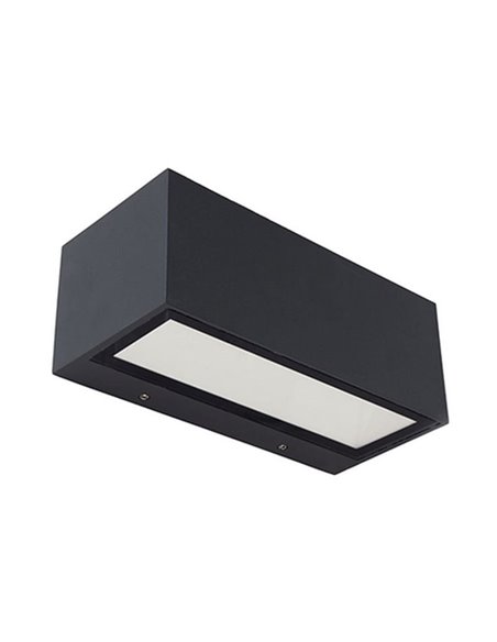 Aplique de pared exterior GEMINI M 4000K/3000K antracita/mate
