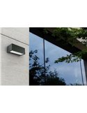 Applique d'extérieur GEMINI M 4000K/3000K anthracite/mat