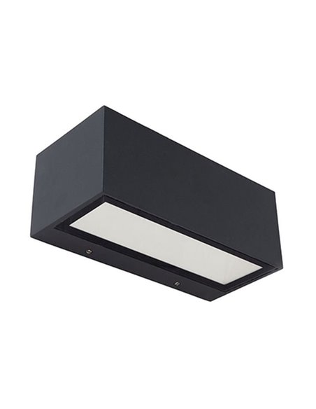 Aplique de pared exterior GEMINI M 4000K/3000K antracita/mate
