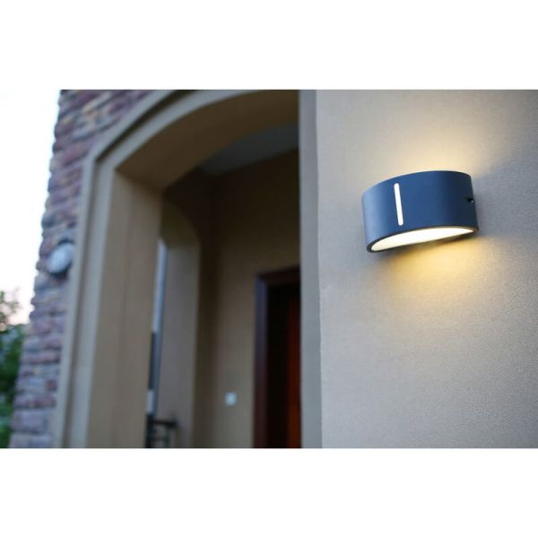 Applique murale avec éclairage LED haut et bas BONN E27 anthracite/ixox