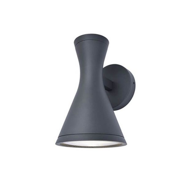 Aplique de pared cónico BRUND luz arriba y abajo GU10